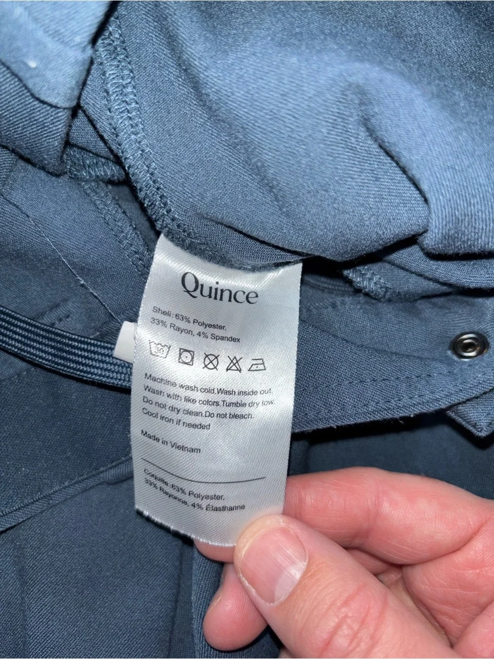 Quince tailored chinos